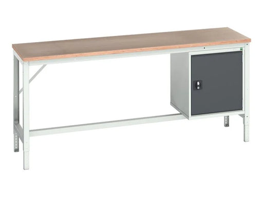 Bott Verso Bench with Cupboard, mpx Top 2000 x 600mm - Q16921714.19