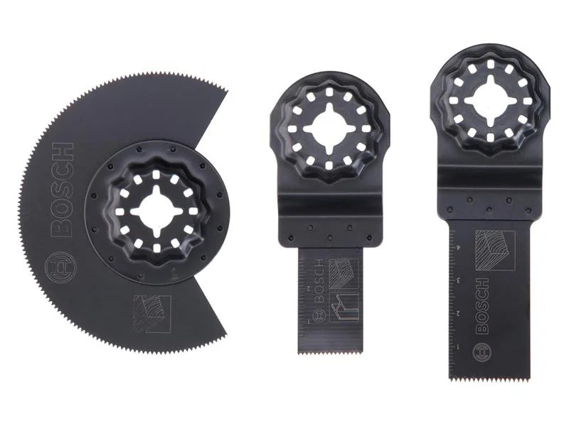 Bosch Powertool Accessories Starlock Starter Set, 3 Piece - 2607017323