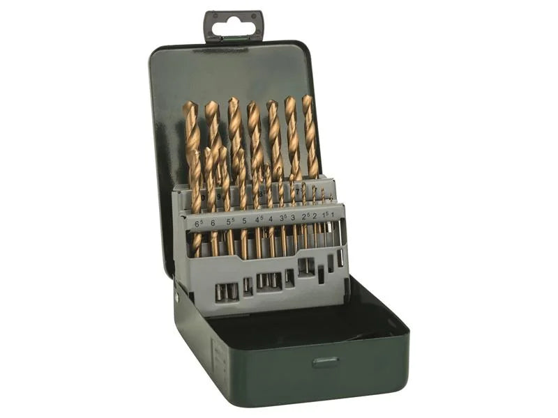 Bosch Powertool Accessories Metal HSS Titanium Drill Bit Set, 19 Piece