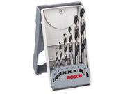 Bosch Powertool Accessories HSS Twist PointTeQ Drill Bit Set, 7 Piece