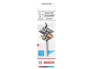 Bosch Powertool Accessories Metal HSS Twist Drill Bit 3 x 33 x 61mm (Pack of 2)