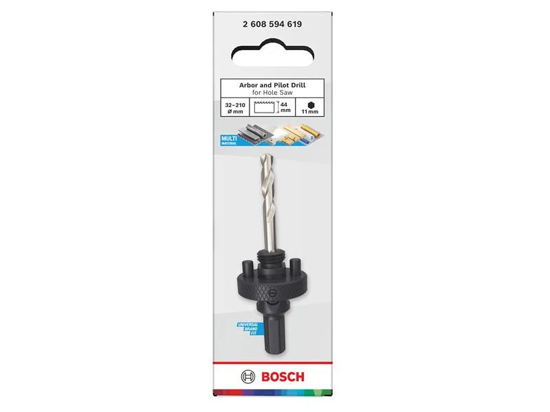Bosch Powertool Accessories Holesaw Arbor and Pilot Drill, 32-210mm