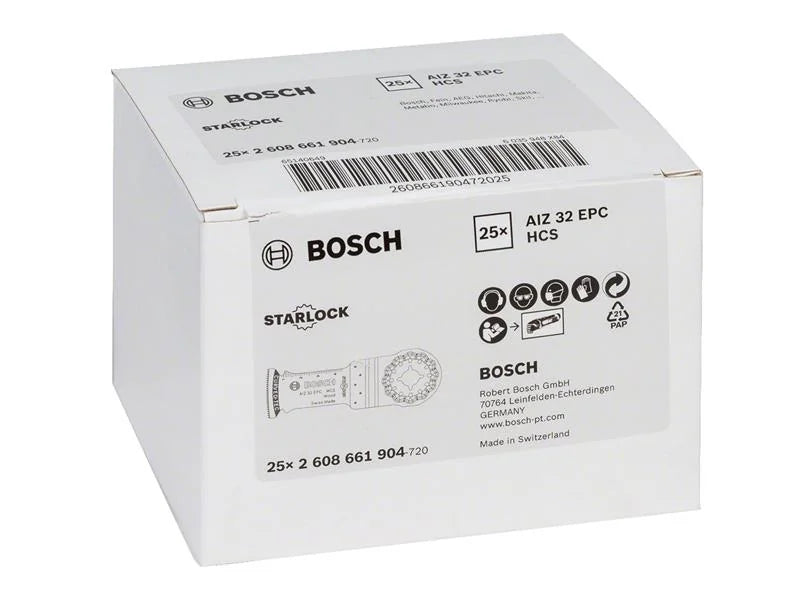 Bosch Powertool Accessories Starlock AIZ 32 EPC HSC Curved-Tec Wood Blade 32mm