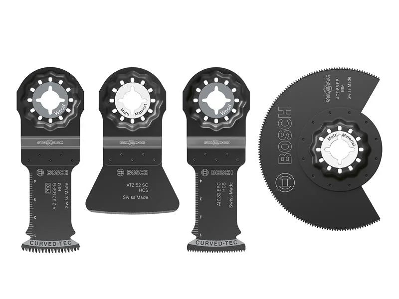 Bosch Powertool Accessories Flooring and Fitting Set, 4 Piece - 2.608.669.089