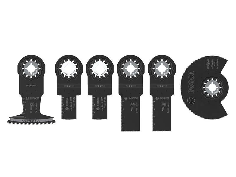 Bosch Powertool Accessories Wood & Soft Metal Set, 6 Piece - 2.608.669.334