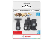 Bosch Powertool Accessories Wood & Soft Metal Set, 6 Piece - 2.608.669.334