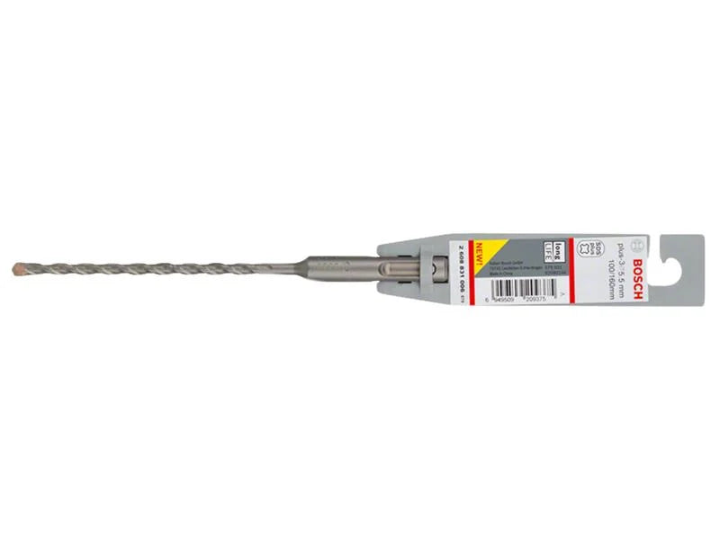 Bosch Powertool Accessories SDS plus-3 Drill Bit 6 x 100 x 160mm - 2608831008