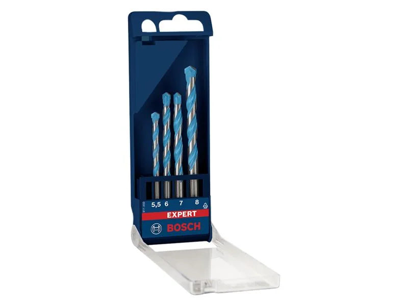 Bosch Powertool Accessories EXPERT CYL-9 Multi Construction Drill Bit Set, 4