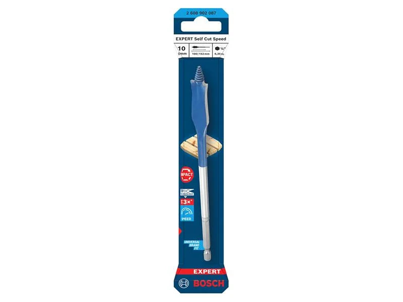 Bosch Powertool Accessories EXPERT Self Cut Speed Spade Drill