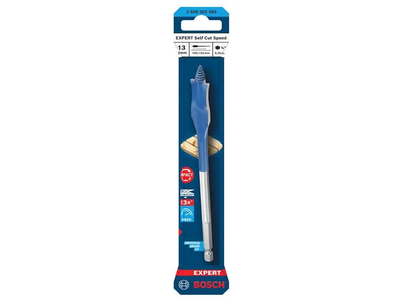 Bosch Powertool Accessories EXPERT Self Cut Speed Spade Drill