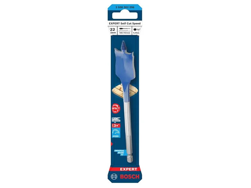 Bosch Powertool Accessories EXPERT Self Cut Speed Spade Drill