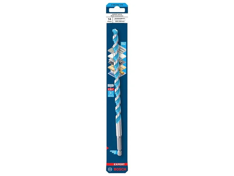 Bosch Powertool Accessories EXPERT HEX-9 Multi Construction Drill