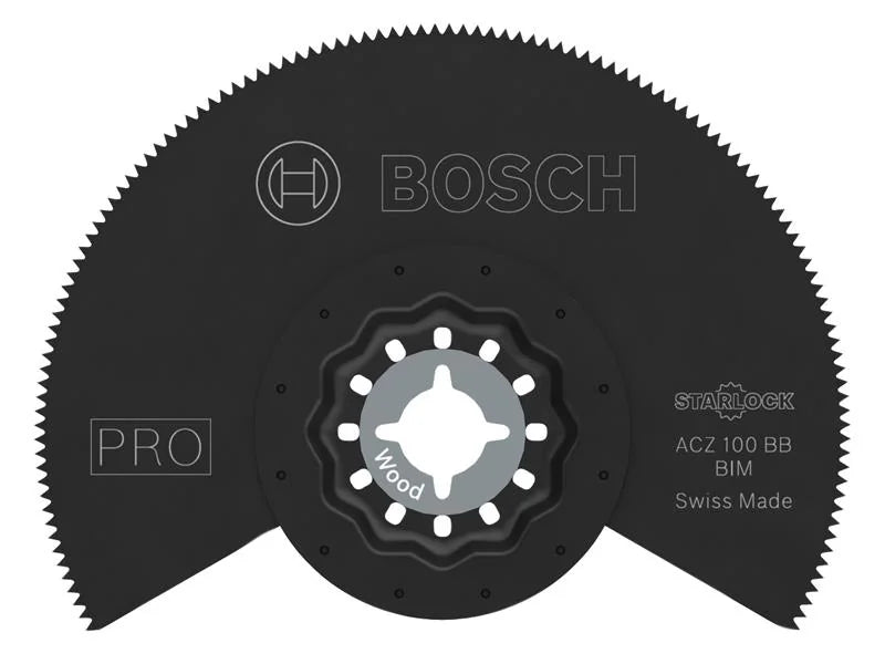 Bosch Powertool Accessories PRO ACZ 100 BB Segment Blade 100mm (10) - 2608669119