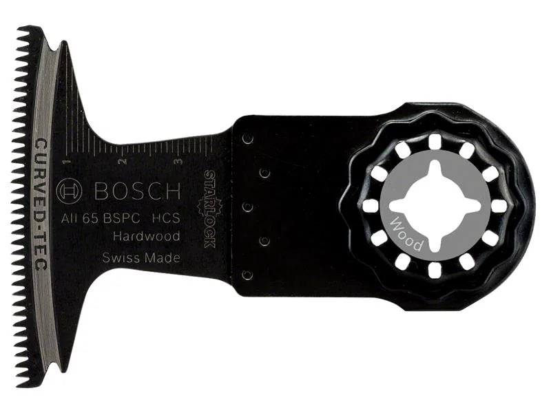 Bosch Powertool Accessories Starlock AII 65 BSPC Curved-Tec Wood Blade 65mm