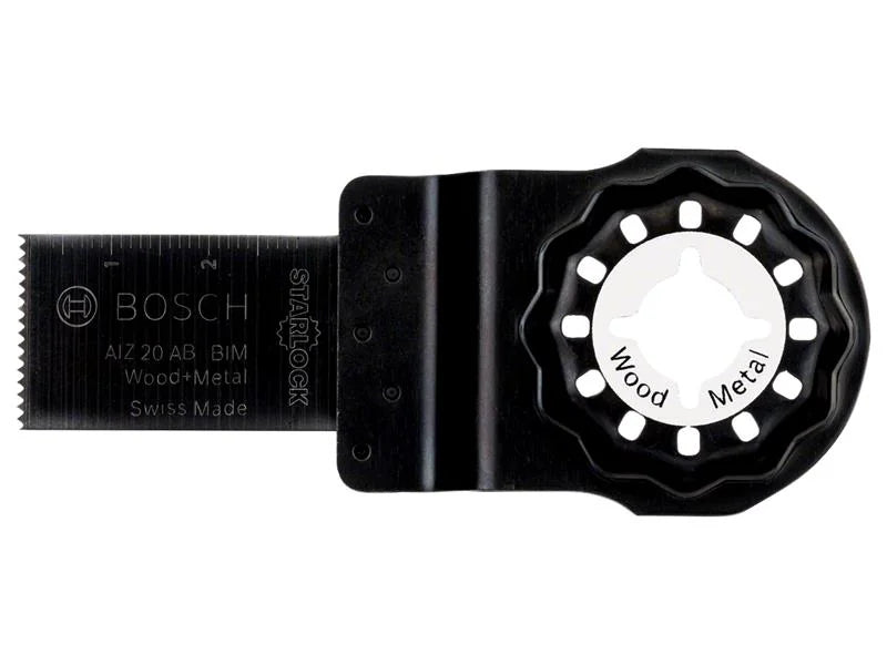 Bosch Powertool Accessories Starlock IZ 20 AB Wood & Metal Blade 20mm