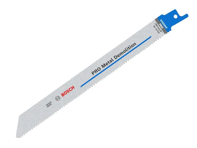 Bosch Powertool Accessories PRO Metal Demolition S1025VF Blade 200mm 10-14 TPI