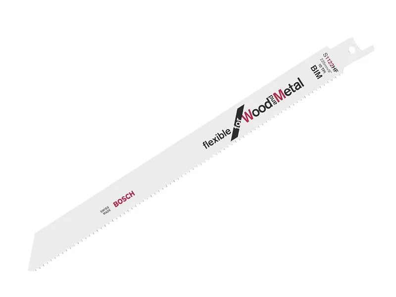 Bosch Powertool Accessories S 1122 HF Flexible for Wood & Metal Blade 225mm 10