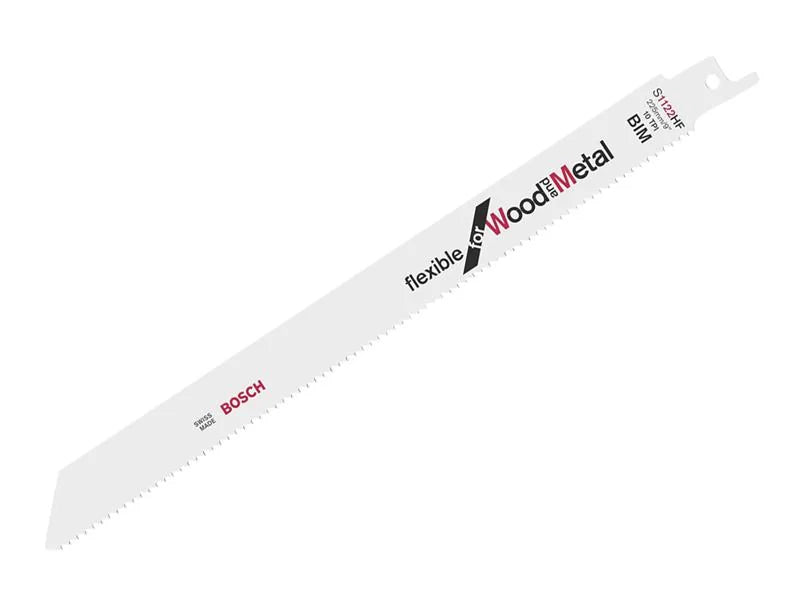 Bosch Powertool Accessories S 1122 HF Flexible for Wood & Metal Blade 225mm 10
