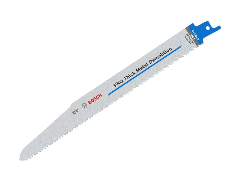 Bosch Powertool Accessories PRO Thick Metal Demolition S1130CF Blade 225mm 8+10