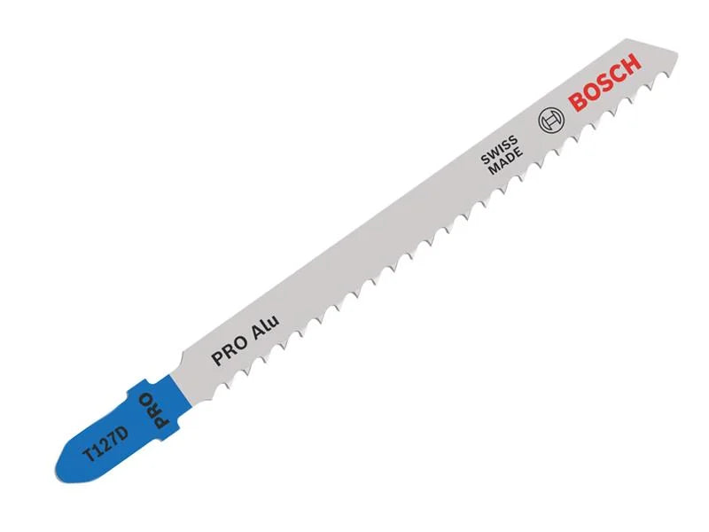 Bosch Powertool Accessories PRO Alu T127D Jigsaw Blade 100mm Pack of 5