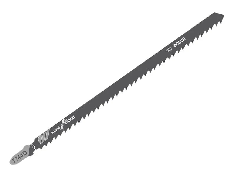 Bosch Powertool Accessories T 744 D Speed for Wood Jigsaw Blade 180mm Pack of 3