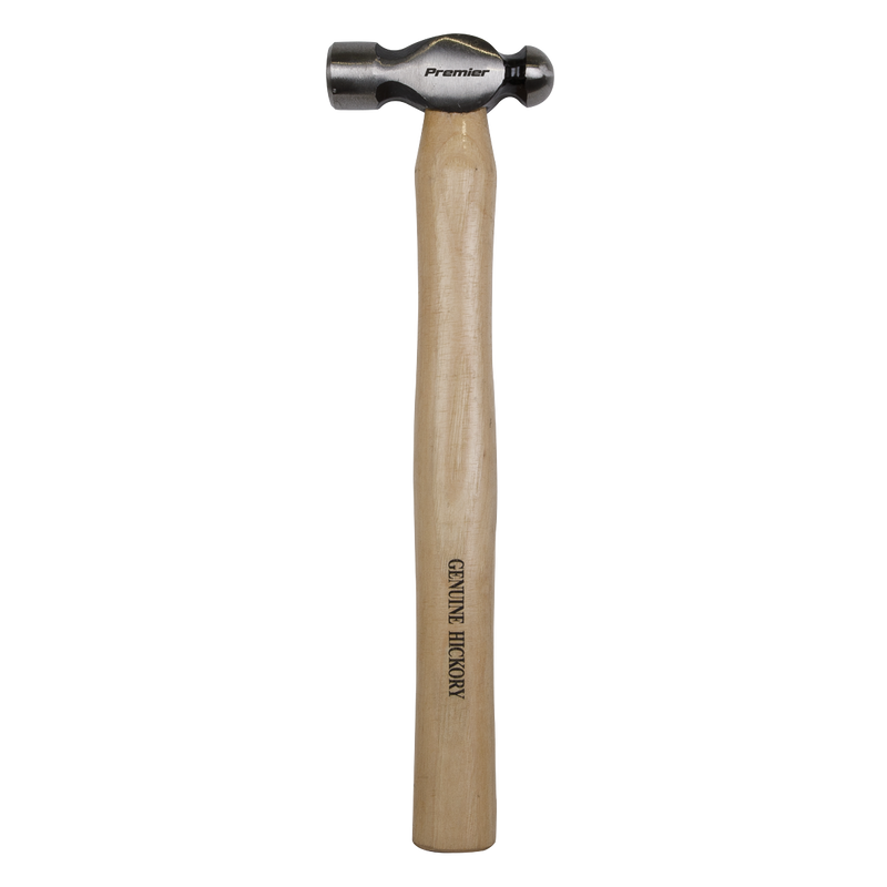 Sealey Premier Ball Pein Hammer BPH12 12oz with Hickory Shaft