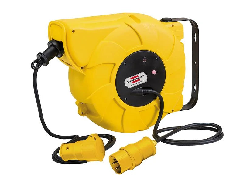 Brennenstuhl Auto Cable Reel 110V 16+2m 16A 1 Socket - 1241003110