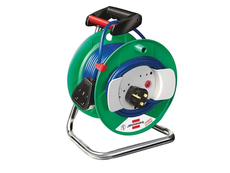 Brennenstuhl Garant G Garden Cable Reel 240V 13A 1-Socket 25m - 1141743015.