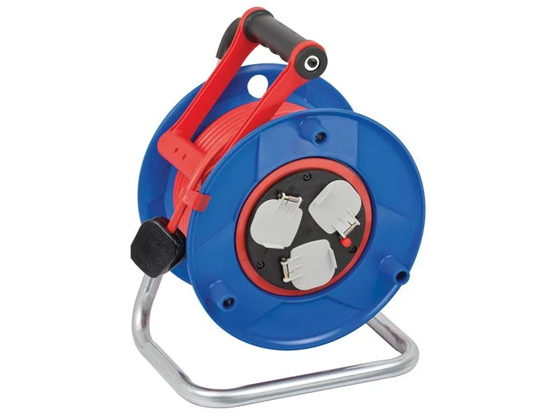 Brennenstuhl Garant Bretec® Cable Reel 240V 13A 3-Socket 25m - 1208853