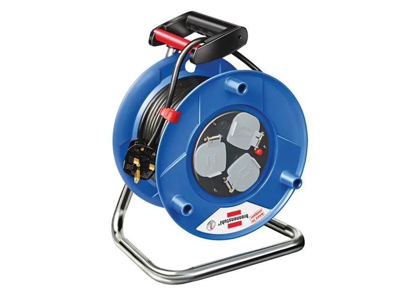 Brennenstuhl Garant Cable Reel 240V 13A 3-Socket 25m - 1218053