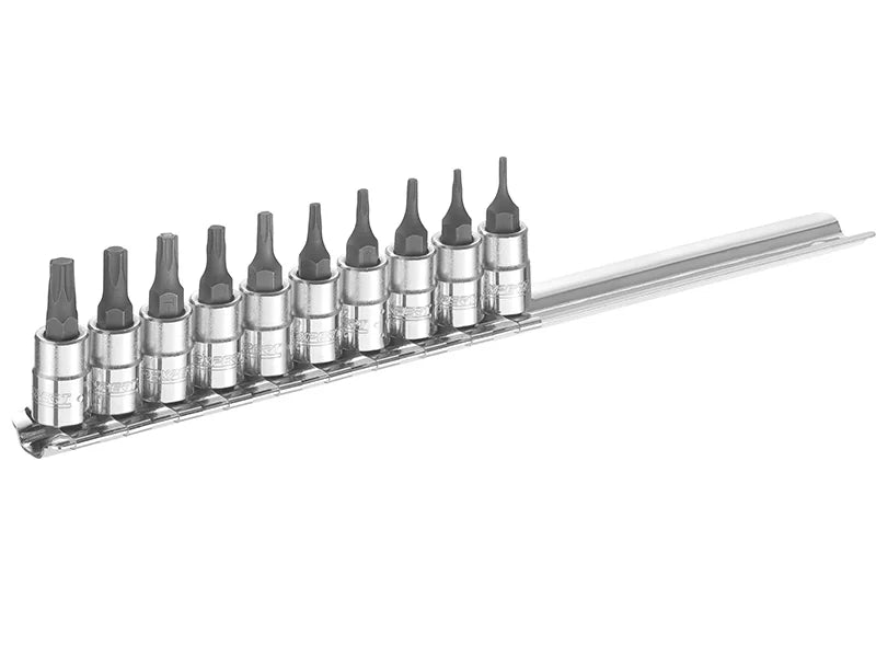 Expert 1/4in Drive TORX Socket Set, 10 Piece - E030703