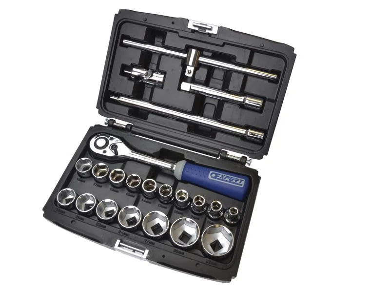 Expert 1/2in Drive Socket & Accessory Set, 22 Piece - E032900