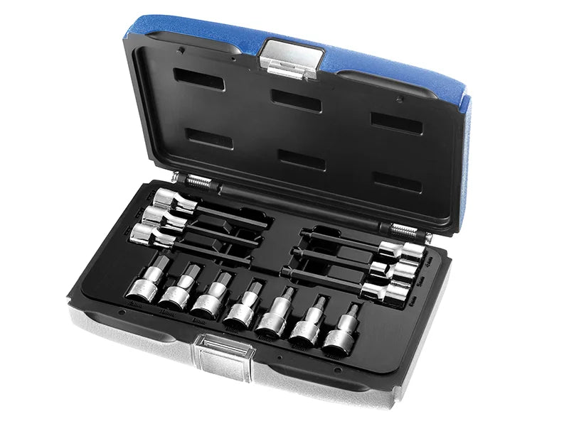 Expert 1/2in Drive Hex Bit Socket Set, 13 Piece - E032906