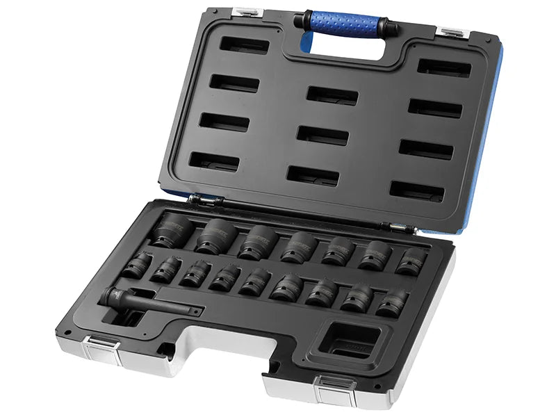 Expert 1/2in Impact Socket Set, 16 Piece - E041603