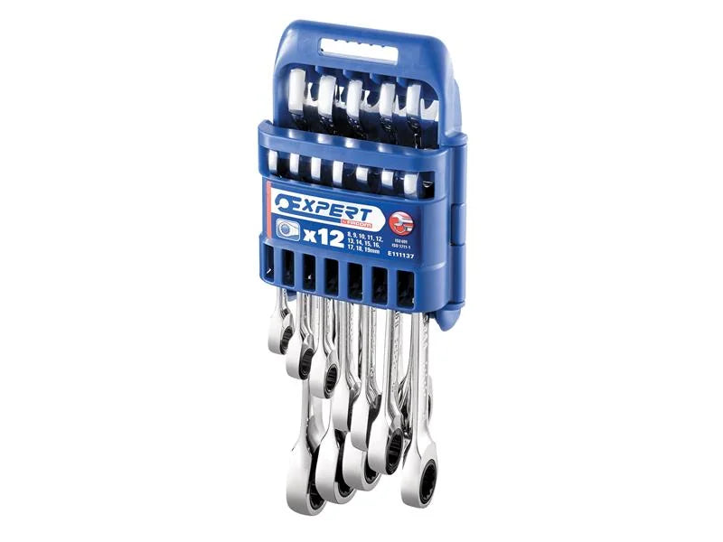 Expert E111137 Rapid Ratchet Spanner Set, 12 Piece - E111137