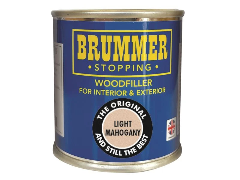 Brummer® Wood Filler Light Mahogany 250g - BM30407