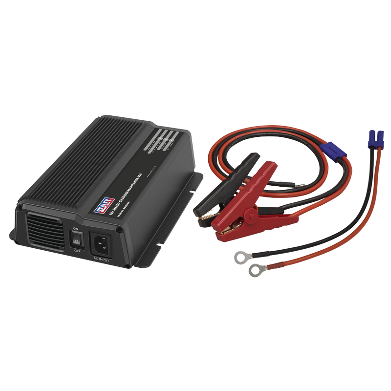 Sealey 12V Battery Smart Charger/Maintainer 40A