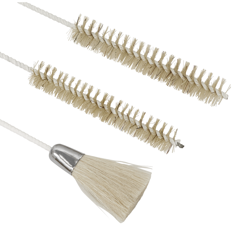 Sealey Spray Gun Cleaning Brush Set 3 Piece - Versatile Tool for Maintenance
