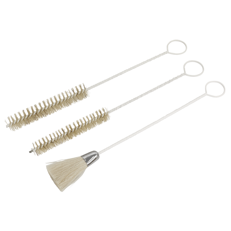 Sealey Spray Gun Cleaning Brush Set 3 Piece - Versatile Tool for Maintenance