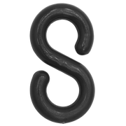 Sealey Plastic Chain S-Hook Pack of 10 - 6mm Compatibility