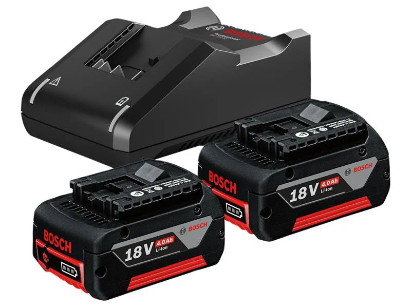 Bosch GBA 4.0Ah Battery & Charger Starter Kit 18V - 1600A019S1