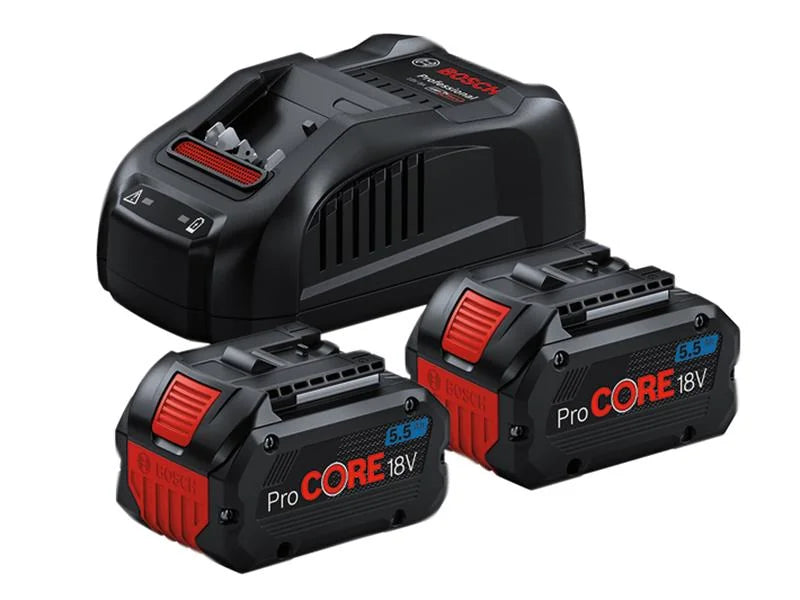 Bosch ProCORE18V 5.5Ah Batteries & Charger Starter Kit 18V - 1600A0214D