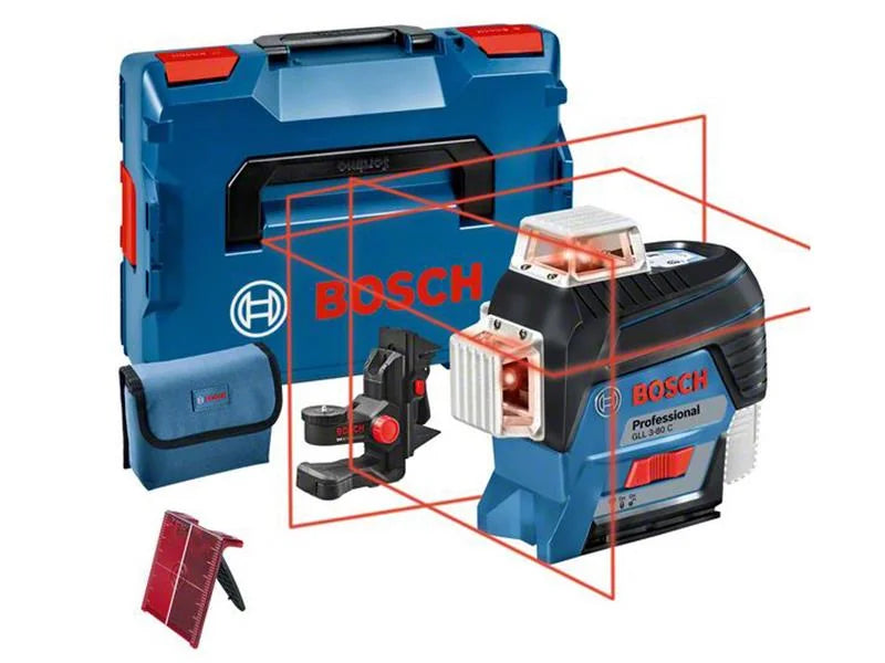 Bosch GLL 3-80 C Professional 360° Line Laser + BM 1 Professional Universal