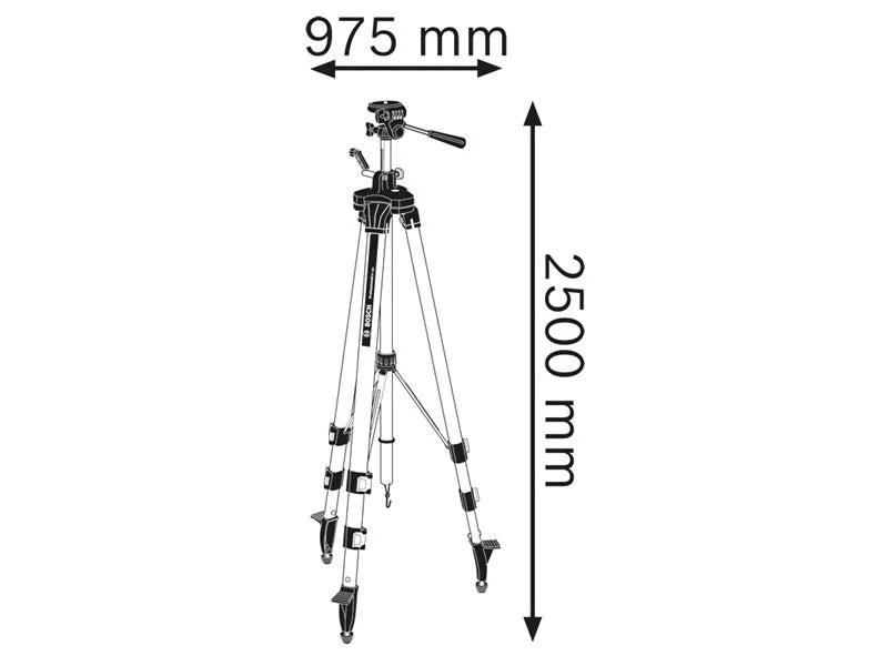 Bosch BT 250 Professional Building Tripod - 0601096A00