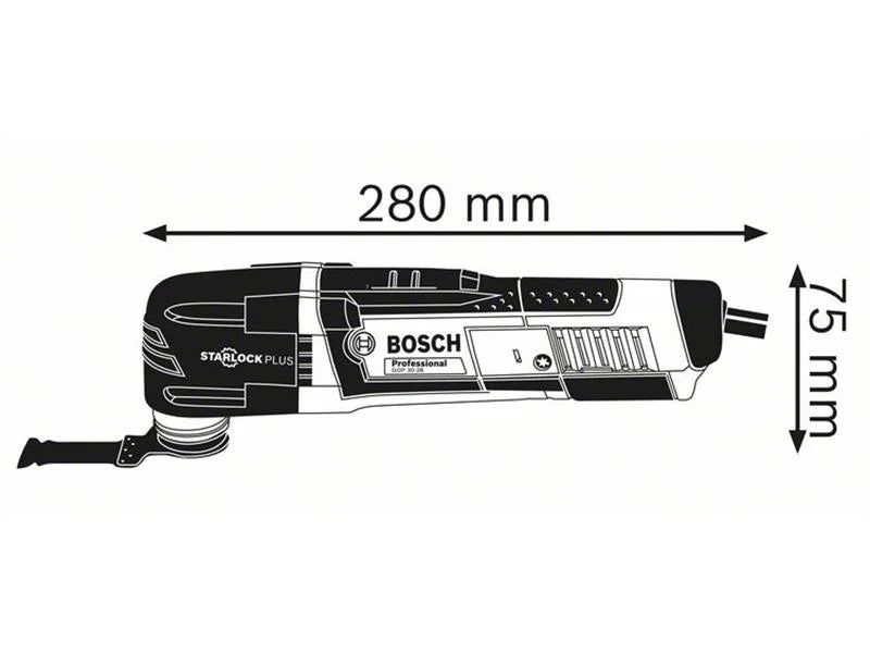 Bosch GOP 30-28 Professional StarlockPlus Multi Tool 300W 240V - 0601237071