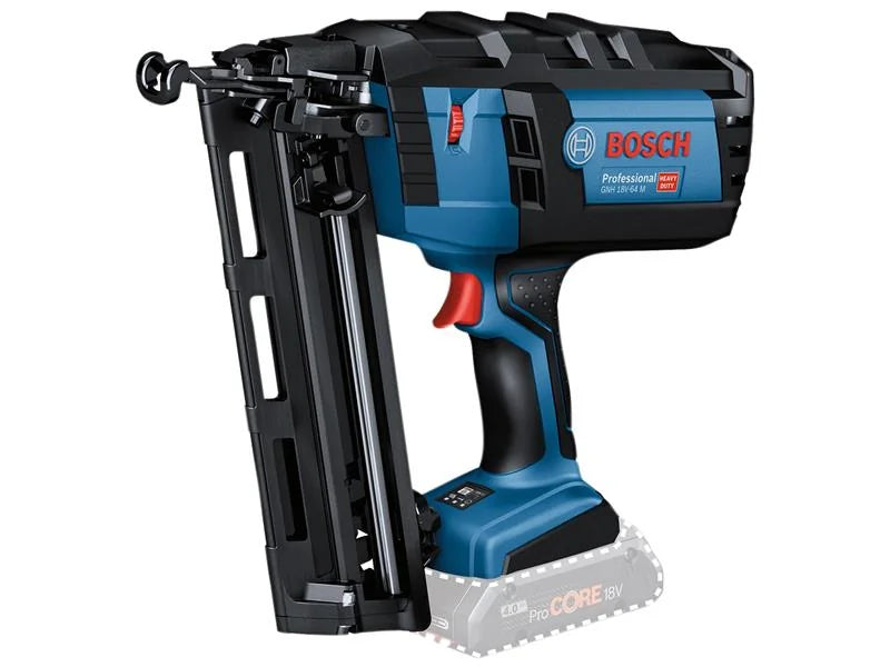Bosch GNH 18V-64 M Professional Brad Nailer 18V Bare Unit - 0601481000