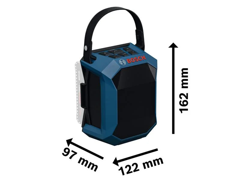 Bosch GPB 18V-1 C Professional Bluetooth® Speaker 18V Bare Unit - 06014A7000