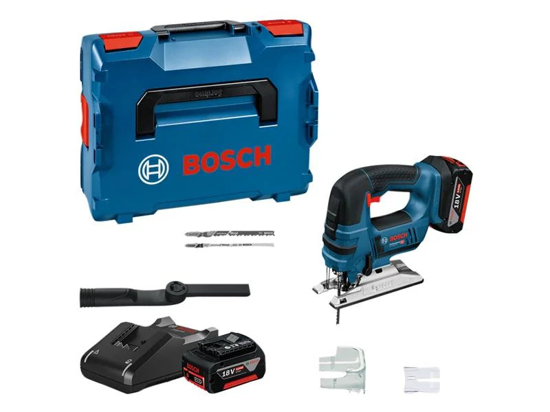 Bosch GST 18V-LI B Professional Jigsaw 18V 2 x 4.0Ah Li-ion - 06015A6174