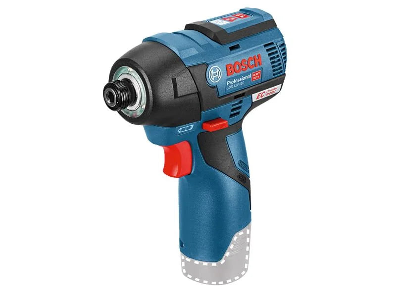 Bosch GDR 12V-110 Professional 1/4in Impact Driver 12V Bare Unit - 06019E0002