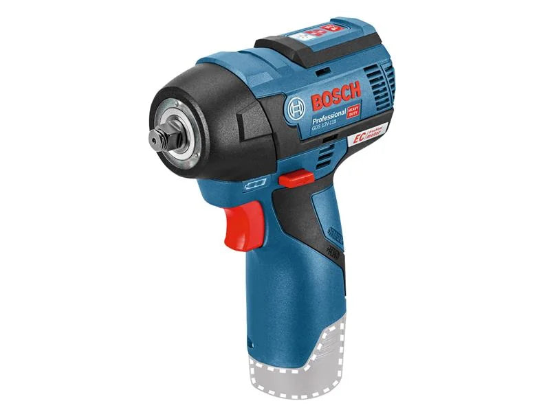 Bosch GDR 12V-115 Professional 3/8in Impact Wrench 12V Bare Unit - 06019E0101